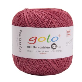 golo Crochet Thread size 30 for hand knitting Meat Pink-898