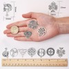 SUNNYCLUE 20Pcs Celtic Knot Charms Pagan Charms Pendants Antique Silver