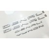 4Pc Set Denali Yukon Emblems Fender Door Rear Tailgate Letters