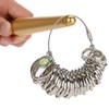 3pcs / Set Ring Mandrel Sizer Finger Measuring Stick Handle