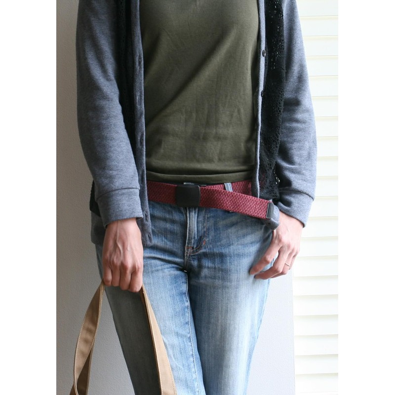 GEVAERT Gevaert Belgium Made in Japan Rubber Belt Stretchable Lightweight