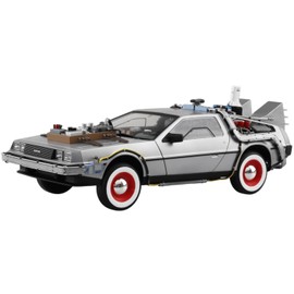 AOSHIMA Movie Mecha No.BT-03 Back to the Future Part III Time Machine 1/24 Scale Plastic Model (Automobile)