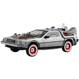 AOSHIMA Movie Mecha No.BT-03 Back to the Future Part III Time Machine 1/24 Scale Plastic Model (Automobile)