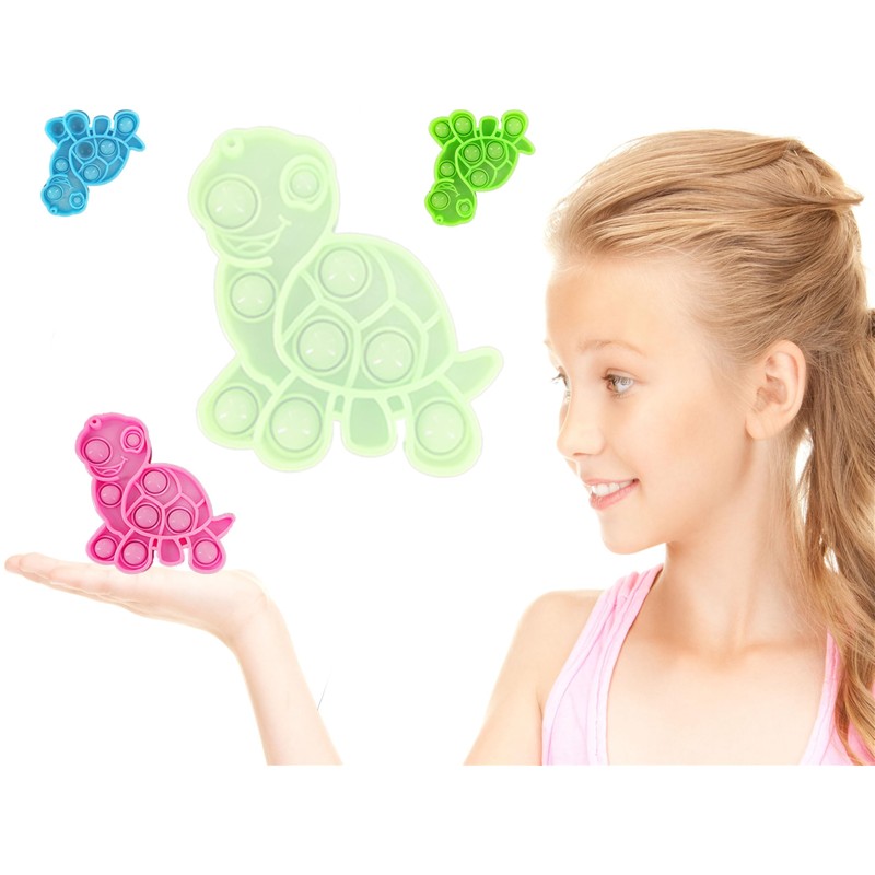 16 Packs Bulk Turtle Mini pop for School Christmas Holiday