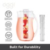 OGGI Acrylic Infusion Pitcher-Plastic Water Pitcher, Fruit Infuser Water Pitcher