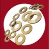 M10 Brass Form A Washers DIN125 (Pack of 20)