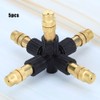 5Pcs G1/2 DN15 Copper Adjustable Misting Sprayer Nozzle Garden Irrigation