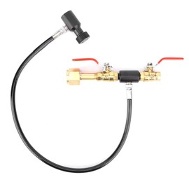 CO2 Cylinder Refill Adapter with Hose for Sodastream Filling G1/2 24in Hose with Valve