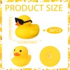 36 Pcs Mini Rubber Ducks Glow in The Dark Rubber