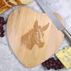 'Donkey ' Wooden Heart Shaped Chopping/Cutting Board (WB00072075)