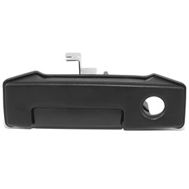 Factory Style Rear Left Driver Side Exterior Door Handle w/Keyhole Compatible with 13-21 Nissan NV200 Chevy City Express