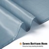 MitoVilla 2 Pack Blue Fabric Shower Curtain Liner - 72"