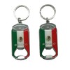 3QUZ 12 Pack Mexican Keychain Souvenirs Metal Keychain Ring Bundle