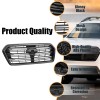 YLT Auto Glossy Black Front Bumper Upper Grille For 2019