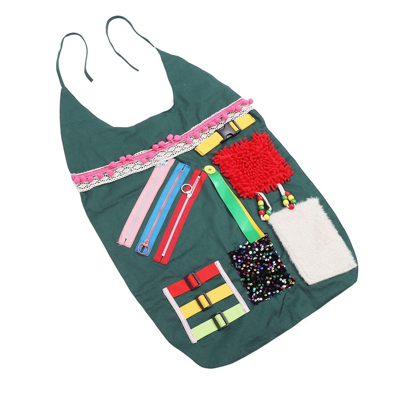 Sensory Blanket Apron for Elderly People with Memory Loss, Engaged