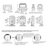 SuperInk 1 Pack Remote Controller Wireless PIR Motion Detector Alert
