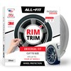 All-Fit Rim Trim Wheel Protection Strips for Curb Rash Prevention