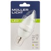 MÜLLER LICHT LED Kerzenform 5,5W (40W) E14 470lm 180° 2700K,