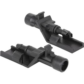 Unifizz Windshield Washer Nozzle Jet 2pcs Spray Single Hole for Honda HR-V CR-V Crosstour Accord 76810TP6A01