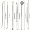 Stainless Steel Dental Kit - 6 Pack Dental Tools with