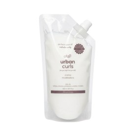 URBAN CURLS Crema Modeladora para Cabello Rizado 500 ml – Definición y Control de Rizos – Método Curly – Libre de Sulfatos, Siliconas y Parabenos