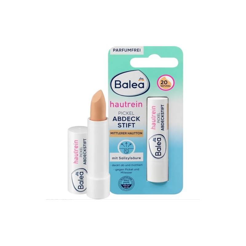 Balea Soft & Clear Concealer Pen Colour 20 Natural, 4.5