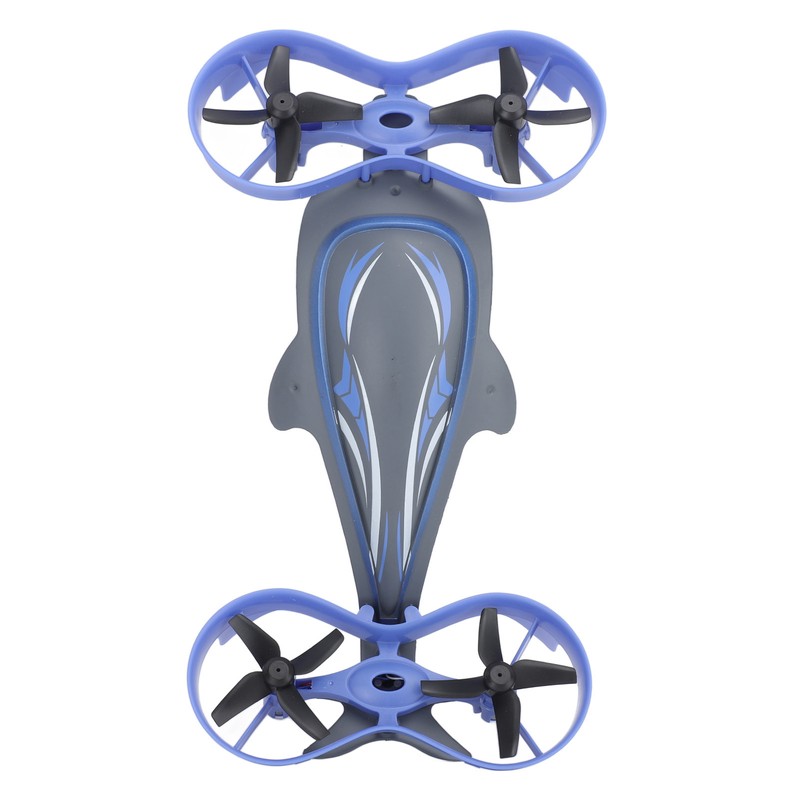 3 in 1 Drone RC Quadcopters Blue Air Water Ground