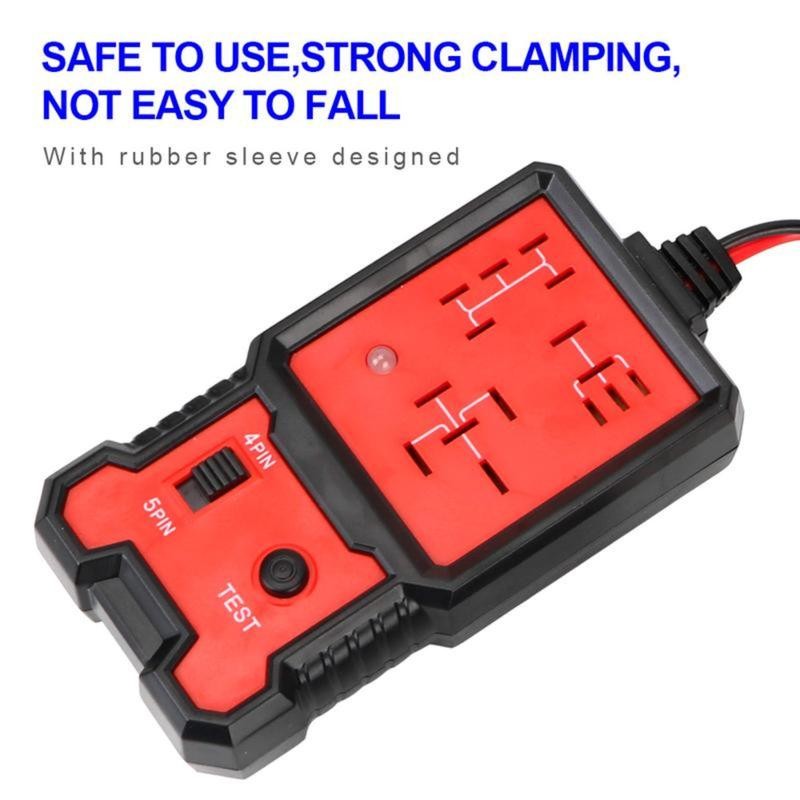 Automotive Relay Tester Tool for Summer, 12V Car Relay Tester,