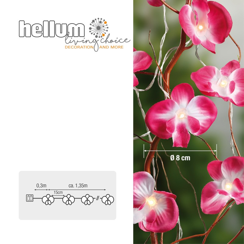 Hellum Interior and Exterior Decoration, Pink, 135 x 9 x