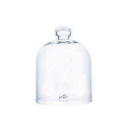 Glass Cover Cheese Dome Glass Cover 1 Piece 18.5 cm