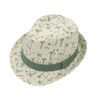 maximo Kids Boy-Trilby Palm Tree Lining, Wool White/Tea