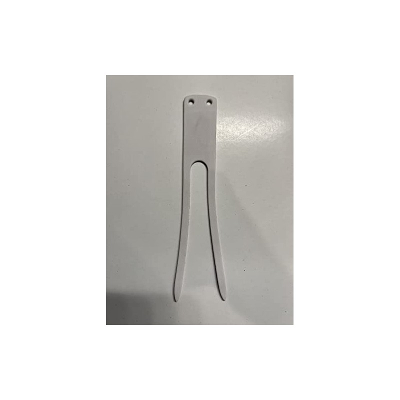 Bulk Baseball/Softball Replacement Leather Thumb/Pinky Loops 2-Pack (White)