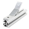 FORRCKY 8Pcs 135 Angle Degree 1010 Aluminum Extrusion Profile Bracket