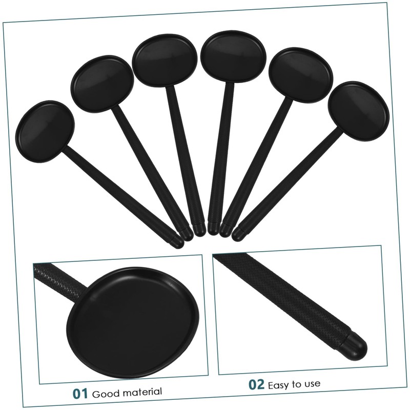 Baluue Portable Eye Exam Tool 6pcs Plastic Vision Test Kit