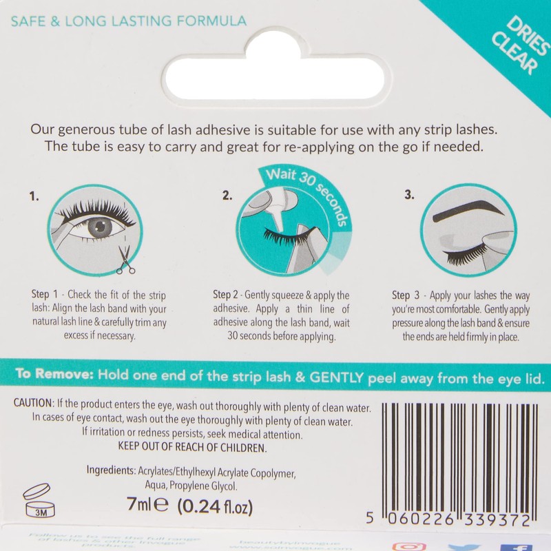 Invogue Eyelash Glue 7ml