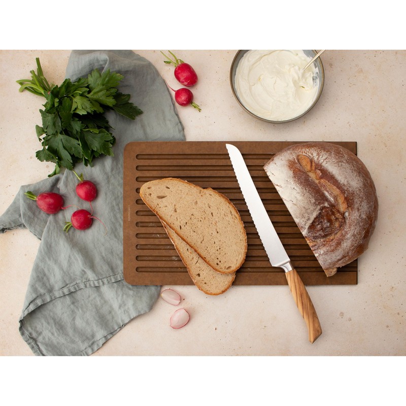 Continenta Duracore Bread Board, Wood, 38.5 x 27 x 0.9