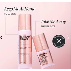 iNNBEAUTY PR0JECT Extreme Cream Anti-Aging Moisturizer Mini – Firming & Lifting Face Cream, Refillable, Travel Size (0.5 oz / 15 mL)