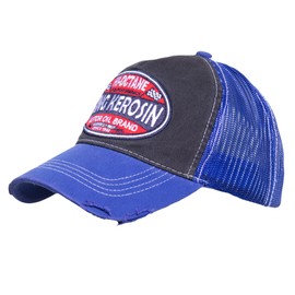 King Kerosin Men's Hi-Octane Baseball Cap, blue/black