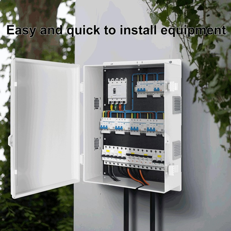 Namunanee Outdoor Electrical Junction Box, ABS Water Resistant Enclosure with