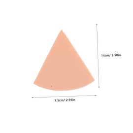 FOMIYES 24packs Makeup Sponges for Daily Use Skin Tone Cosmetic Powder Applicators Silky Texture for Foundation Concealer Blusher and Highlighter