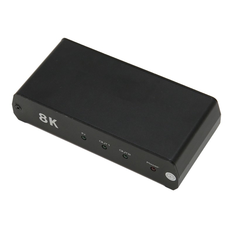 HD Multimedia Interface Splitter 1 In 2 Out 8K 60Hz