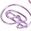 100Pcs Number Shape Paper Clips Funny Cute Rich Colors Bookmark