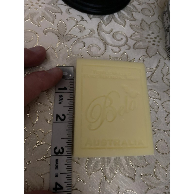 Bela Organic Bar Soap Parfum Honeysuckle Shea Butter Milled Plant-Base