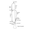 Cox & Rawle Plaice Sea Fishing Beach Rig (1-Hook Dropper