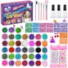 Glitter Tattoo Set Children, Glitter Tattoos Children's Set Girls -