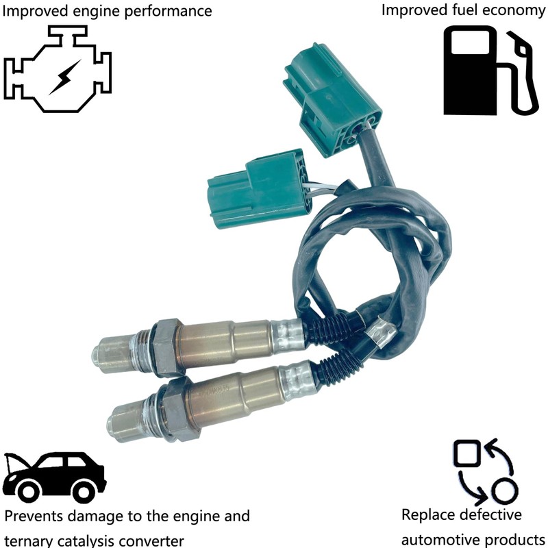 Ywim 2 Pairs Upper And Lower Oxygen Sensors Compatible with