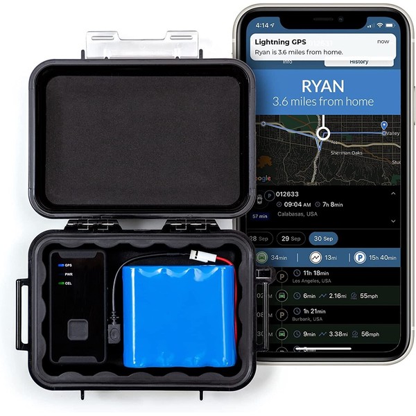 Lightning GPS GL300 GPS Tracker for Vehicles w/ Magnetic Case