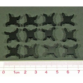 LITKO Plague Virus Tokens | Compatible with Pandemic Board Games | Rapid Response | Hot Zone | On The Brink | in The Lab | State of Emergency | Contagion | Legacy | 12 Pieces