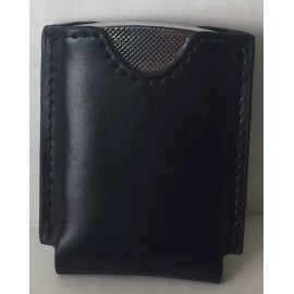 Black Leather Case Pouch For S.T. Dupont Maxijet Cigar Cutter, New In Box