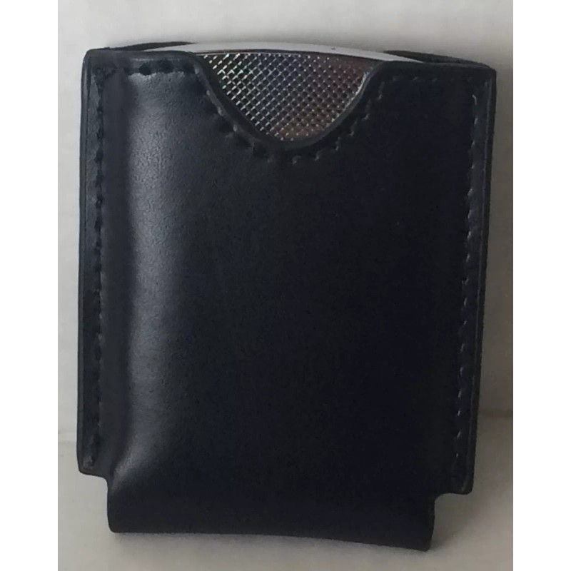Black Leather Case Pouch For S.T. Dupont Maxijet Cigar Cutter,